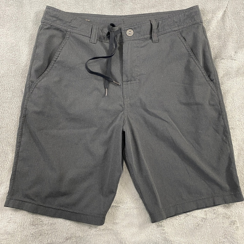 Prana Shorts Mens 30 Gray Zion Hybrid M31170410 Stretch‎ Hiking Quick Dry